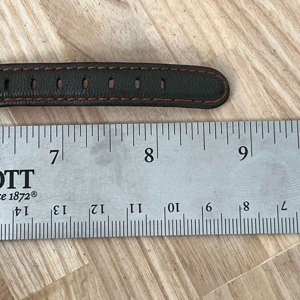 Timex Expedition Ladies Watch Indiglo Light-Up Dial Stainless Case Leather Strap